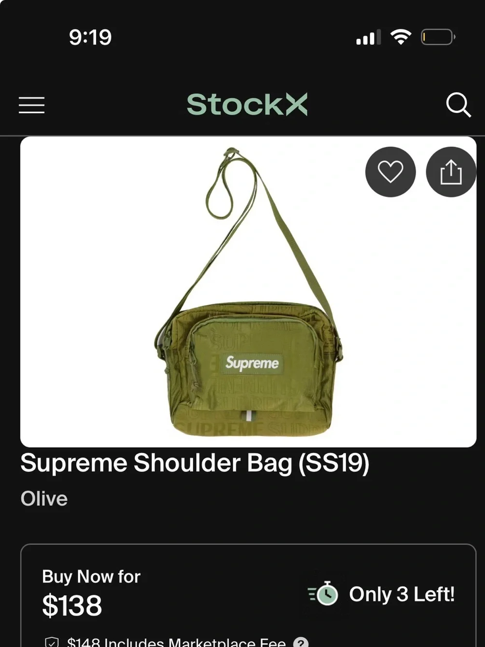 SUPREME Bag SS19